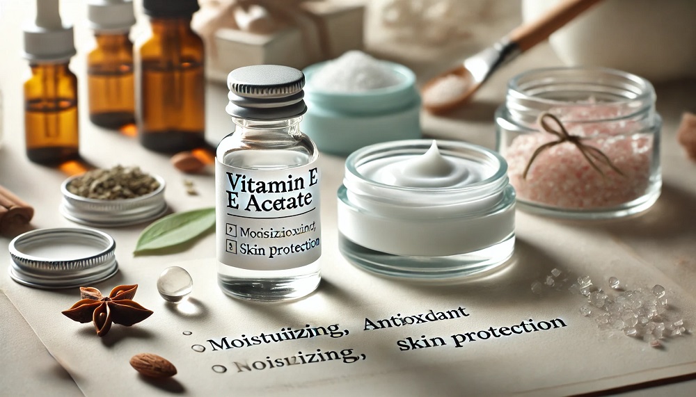 কসমেটিকে Vitamin E Acetate এর ভূমিকা: