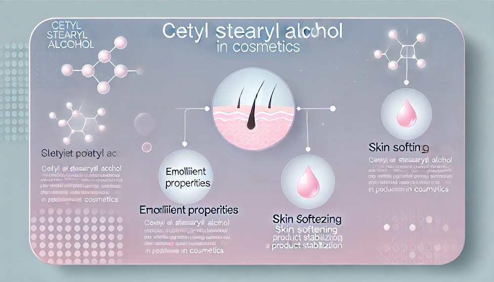 কসমেটিকে Cetyl Stearyl Alcohol এর ভূমিকা: