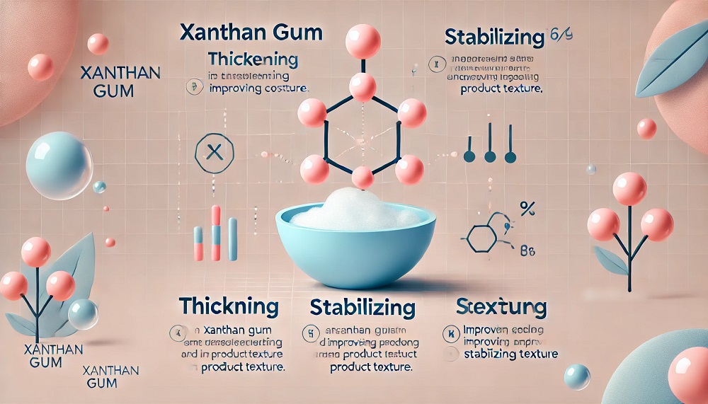 কসমেটিকে Xanthum Gum এর ভূমিকা: 