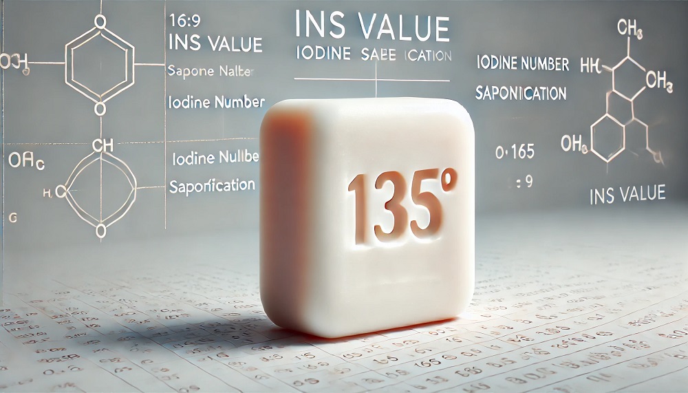 Soap INS Value: When it comes to making or selecting soap, one of the most crucial metrics to consider is the INS Value. This value plays a significant role in determining the hardness, lathering capability, and overall skin benefits of the soap. Ideally, the INS value of soap should fall within the range of 136 to 165. In this blog, we’ll dive deep into what INS value means, why it’s essential, and how it affects the quality of the soap you use.