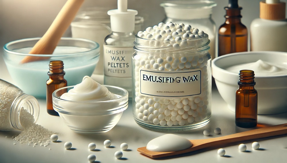 Natural or chemical products: Creams and lotions made with natural oils, butters and Emulsifying wax are called natural or chemical products: