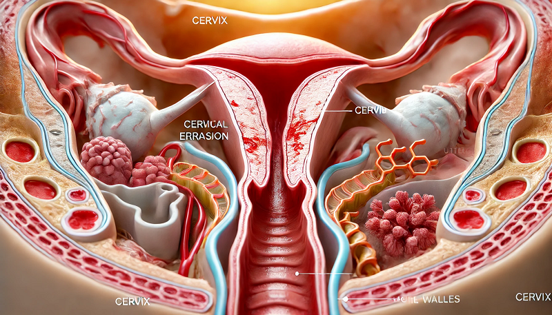 Cervical erosion